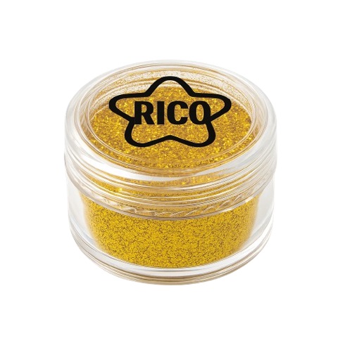 PO P/DECORAR RICO GLITTER OURO 10G
