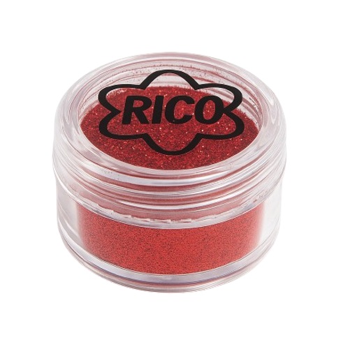 PO P/DECORAR RICO GLITTER VERMELHO 10G