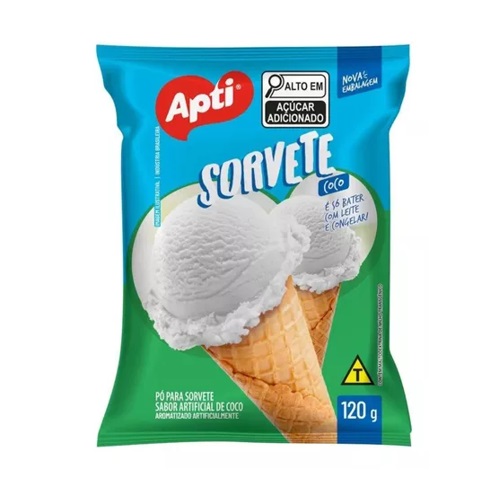 PO P/SORVETE APTI COCO 120G