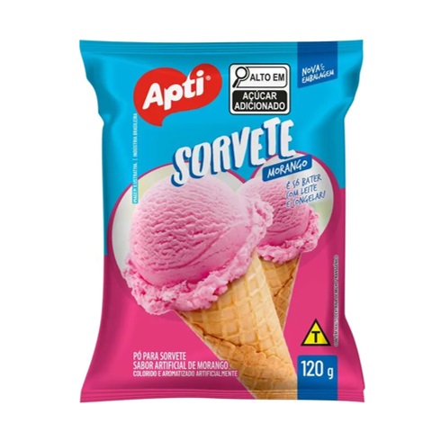PO P/SORVETE APTI MORANGO 120G