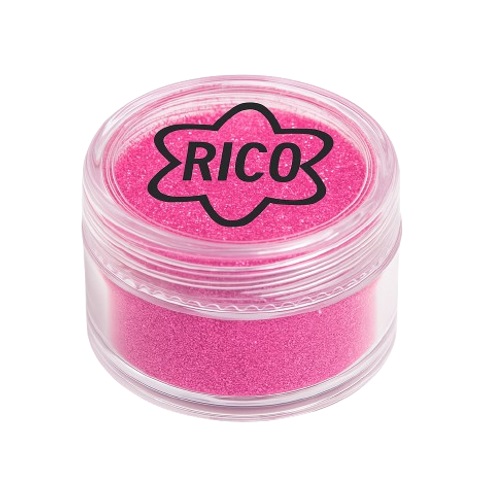 PO P/DECORAR RICO GLITTER ROSA 10G