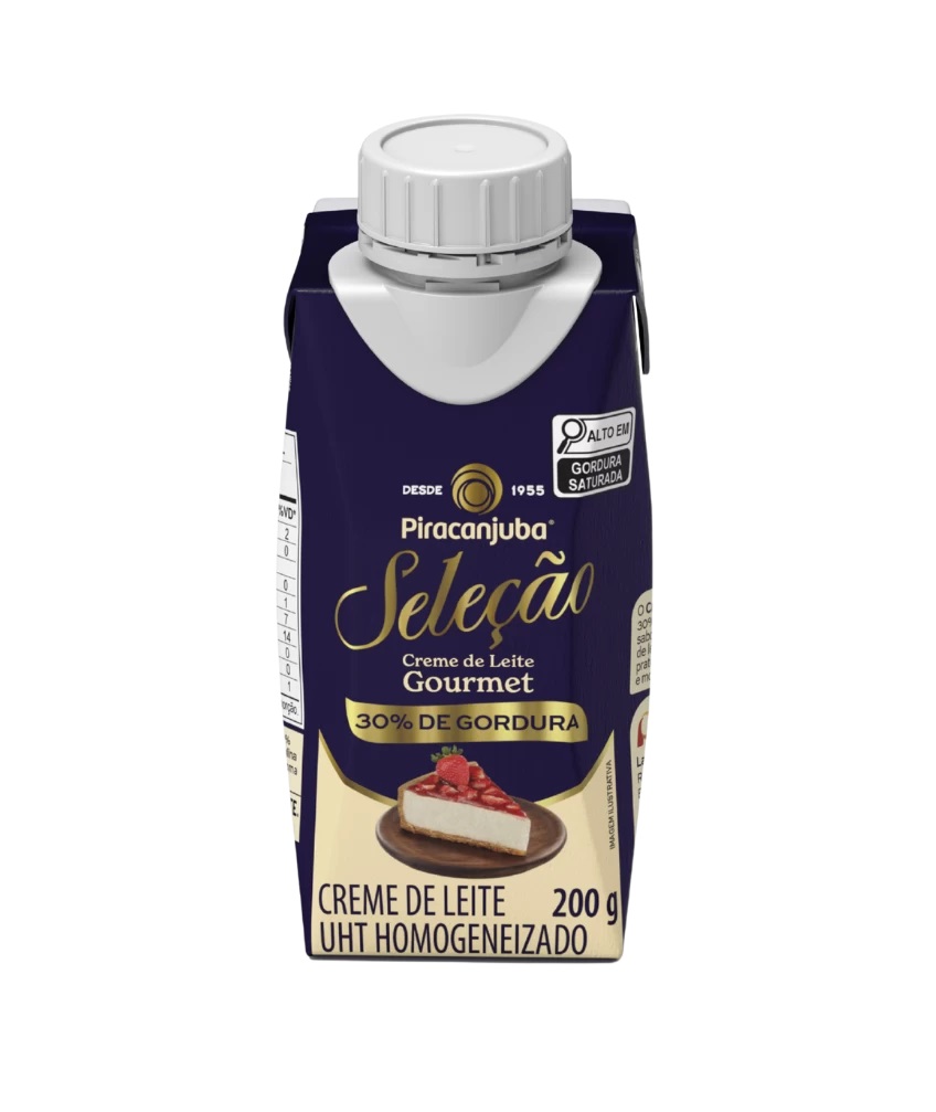 CREME DE LEITE PIRACANJUBA GOURM TP 200G