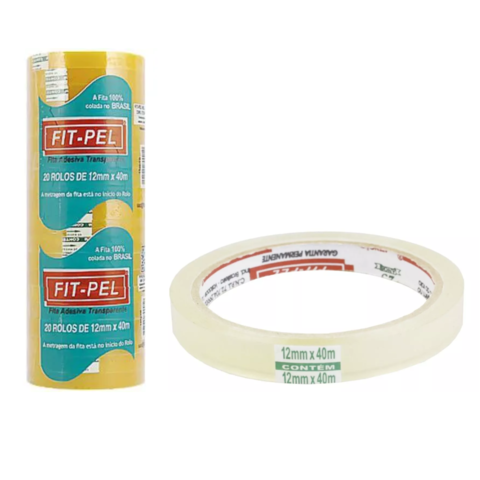 DUREX FIT PEL 12MMX40M UNIDADE