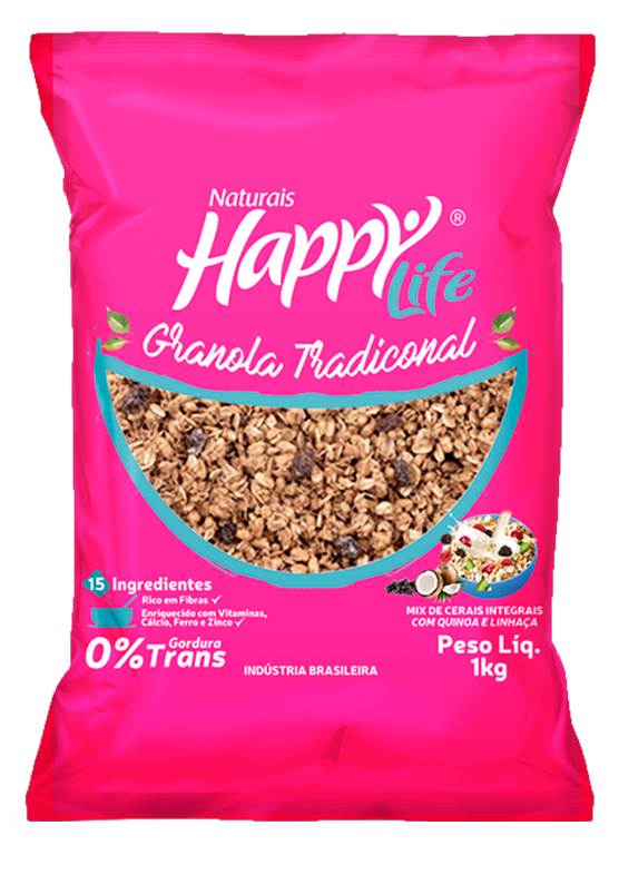 GRANOLA HAPPY LIFE TRADICIONAL 1KG