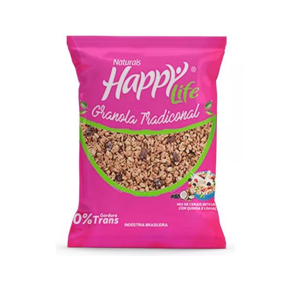 GRANOLA HAPPY LIFE TRADICIONAL 500G
