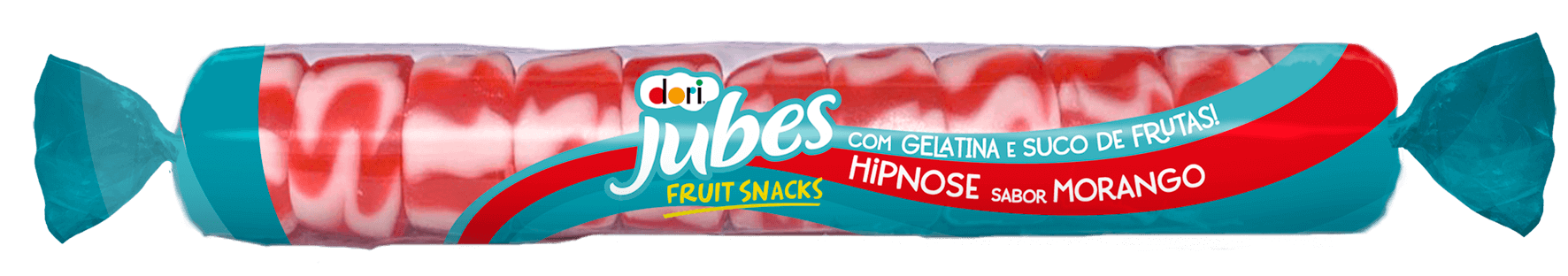 GOMA DORI JUBES HIPNOSE MORANGO 48G