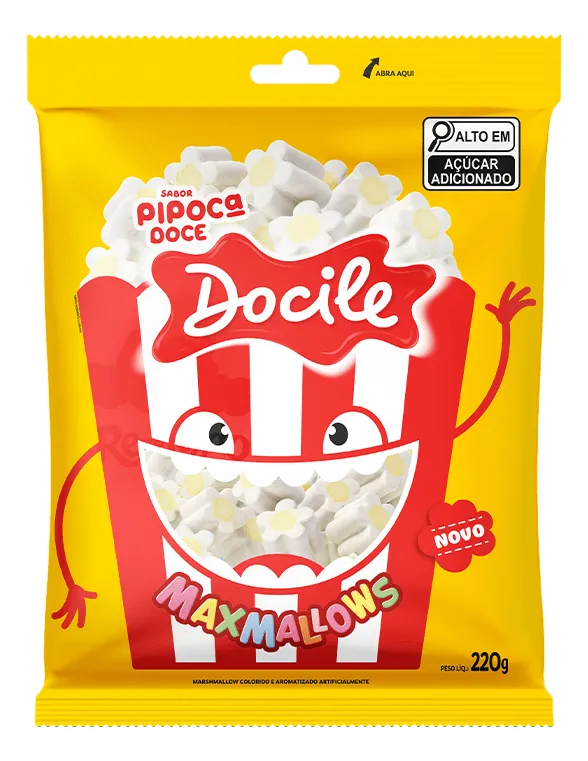 MARSHMALOW DOCILE 220G PIPOCA