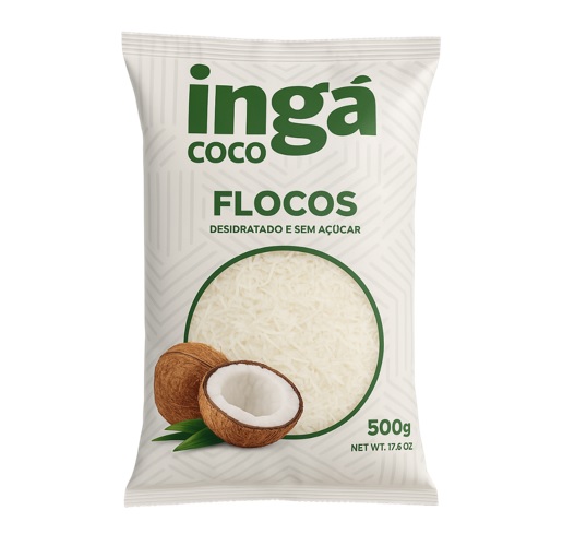 COCO RALADO INGA FLOCOS PURO 500G