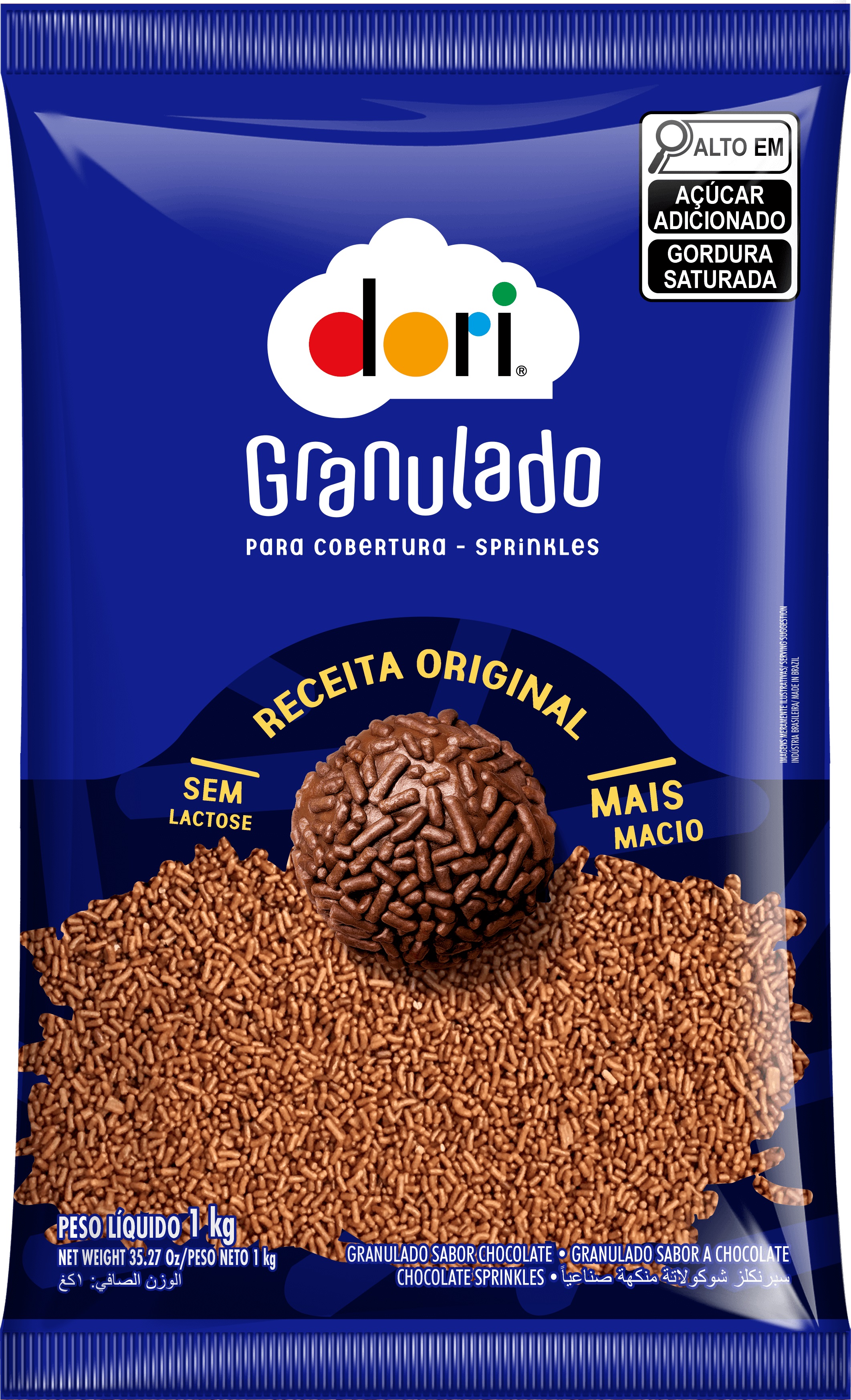 GRANULADO DORI CHOCOLATE 1KG