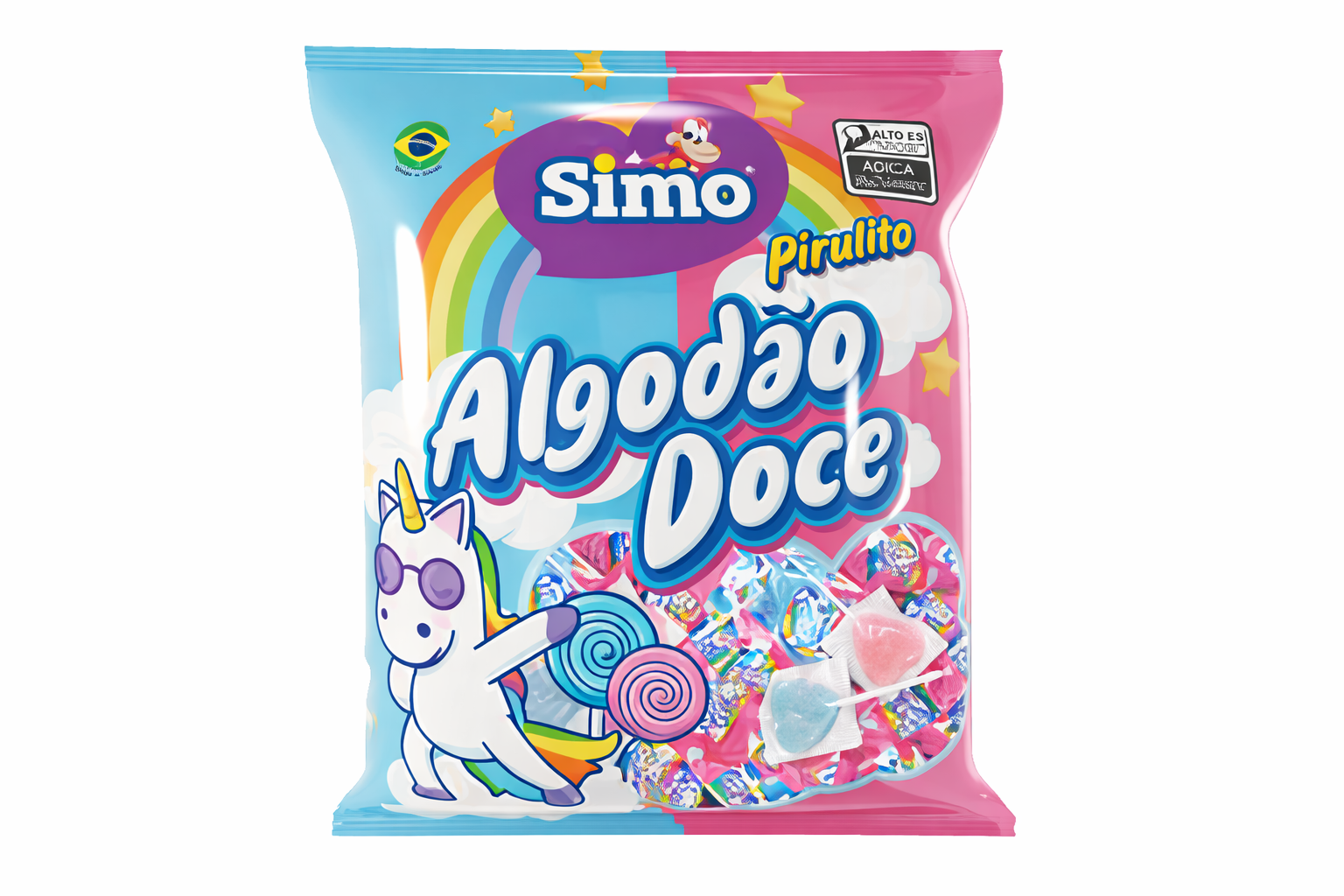 PIR SIMONETTO ALGODAO DOCE 400G C/50