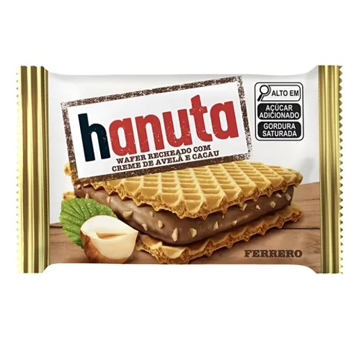 WAFER NUTELLA HANUTA 22G