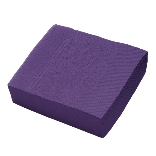 GUARDANAPO DAFESTA PREMIUM ROXO C/40