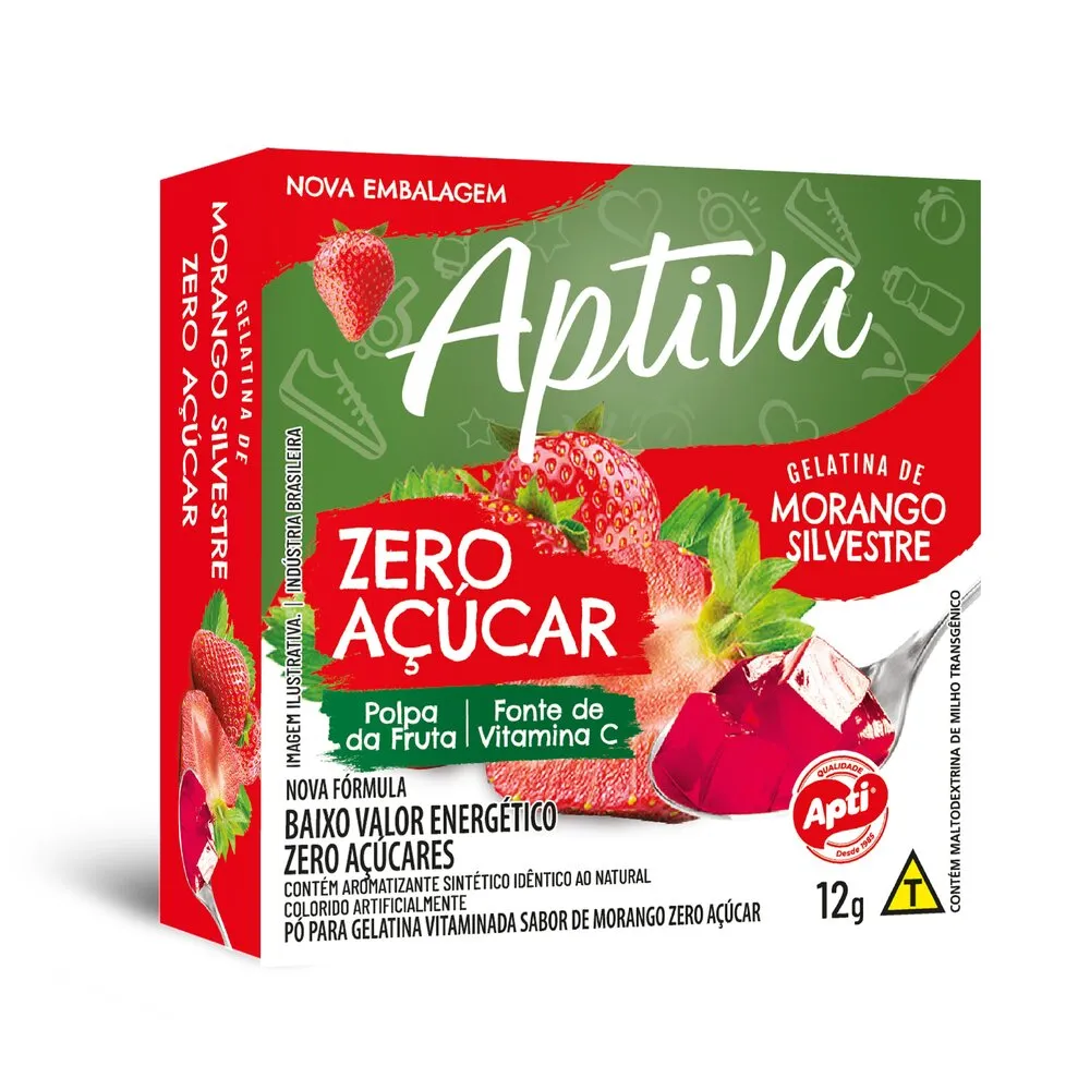 GELATINA PO APTIVA 12G ZERO ACUCAR MORAN