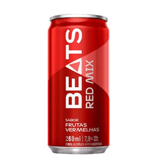 SKOL BEATS RED MIX FR VERM LATA 269ML UN