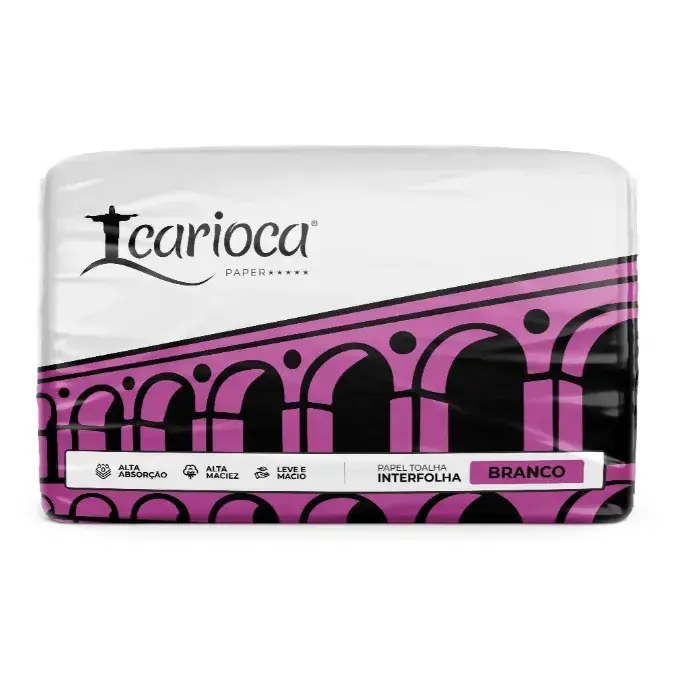 TOALHA PAPEL INTERF CARIO BRANCO C /1000