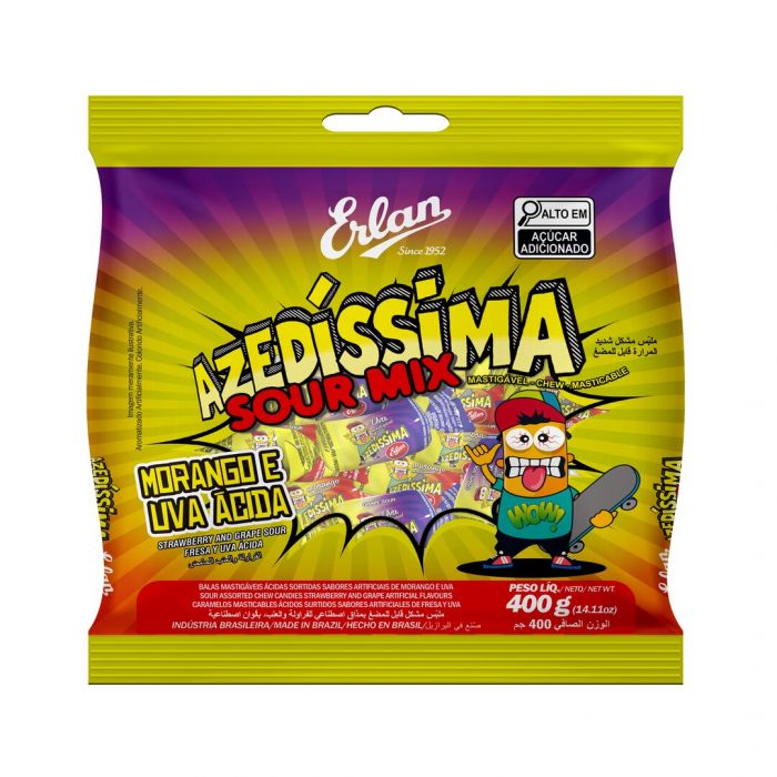 BALA ERLAN AZEDISSIMA MASTIGAVEL 400G