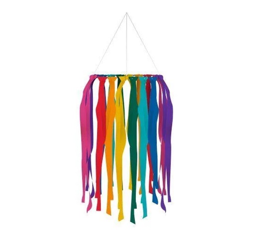 LUSTRE DE FITAS REGINA 20CM ARRAIA