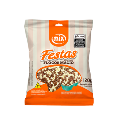 CONFEITO MIX FLOCOS MESCLAD 500G