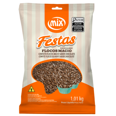 CONFEITO MIX FLOCOS MACIO 1,01KG