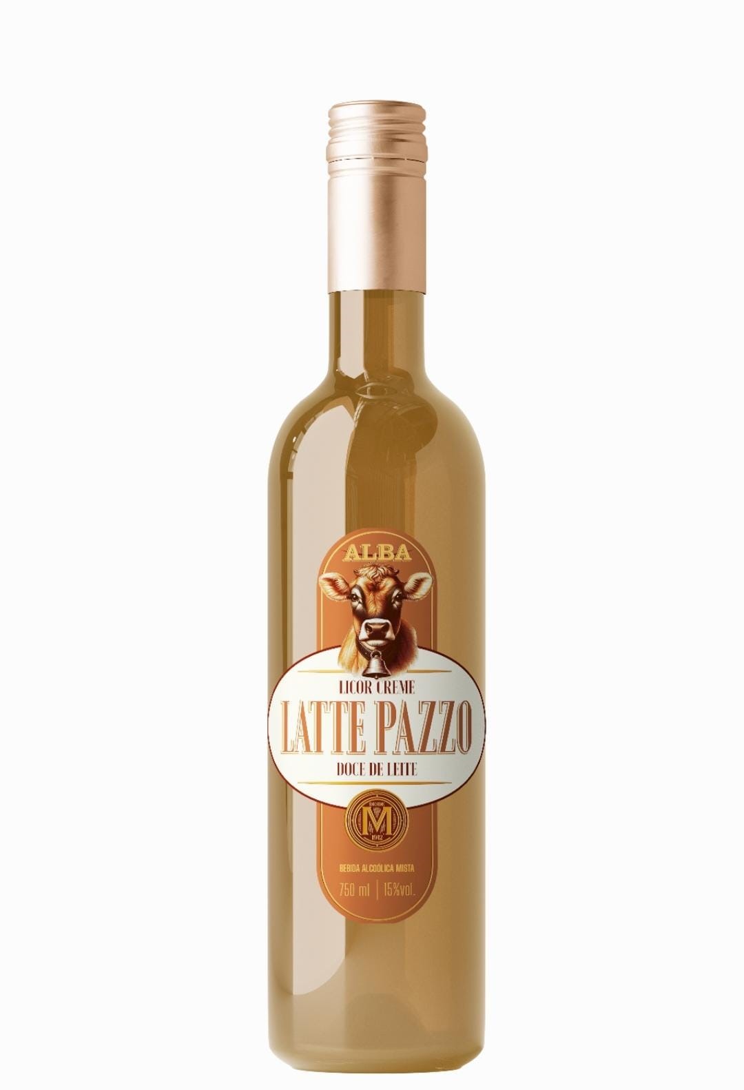 LICOR LATTE PAZZO DOCE DE LEITE 750ML