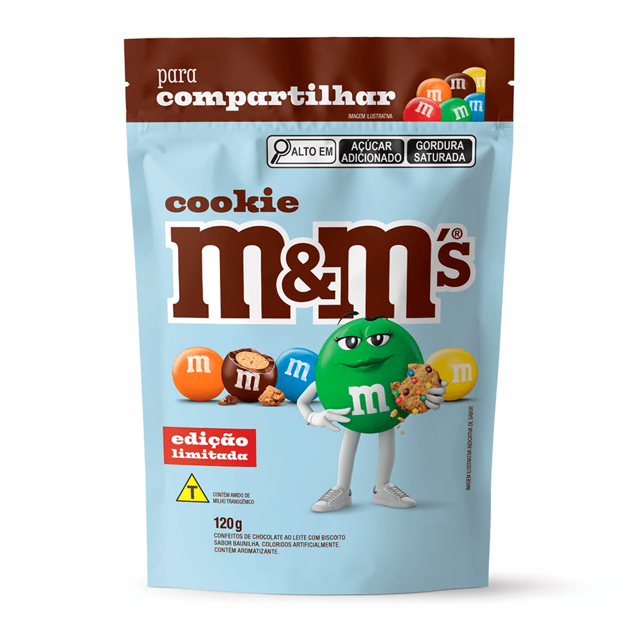CONFETI MEM'S COOKIE 120G