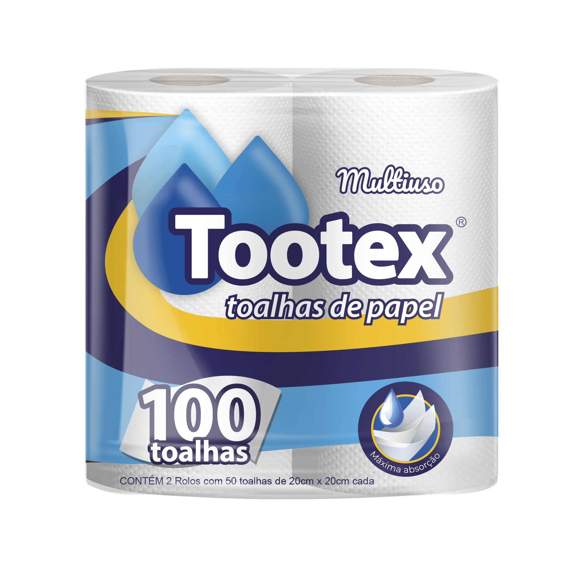 TOALHA PAPEL TOOTEX C/2