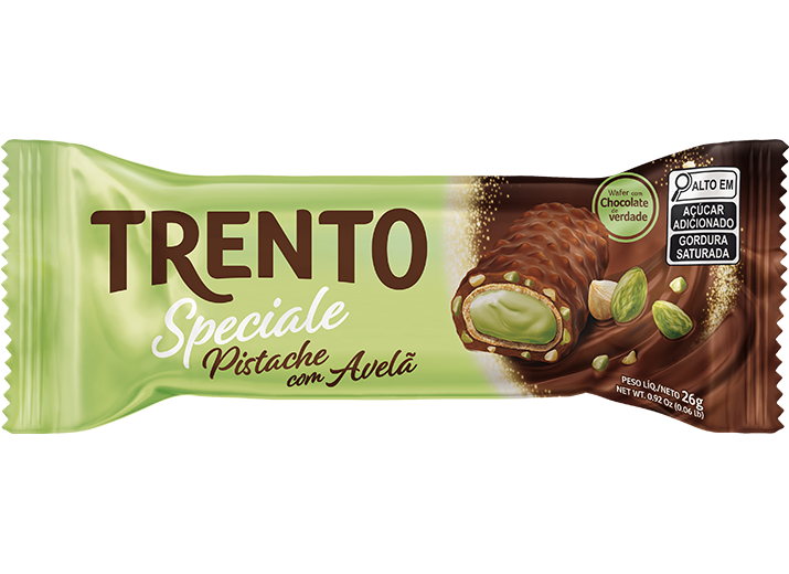 CHOC TRENTO 26G C/RECH SPECIALE PISTACHE