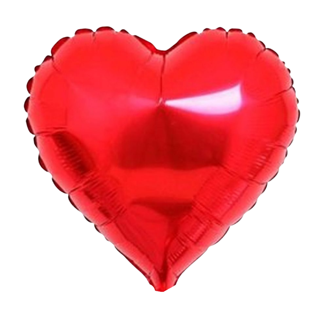 BALAO BRINK BEM CORACAO VERMELHO 45CM