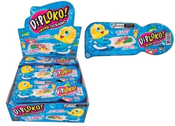 BALA DIP LOKO DIPPER OCEANO C/GEL 30G