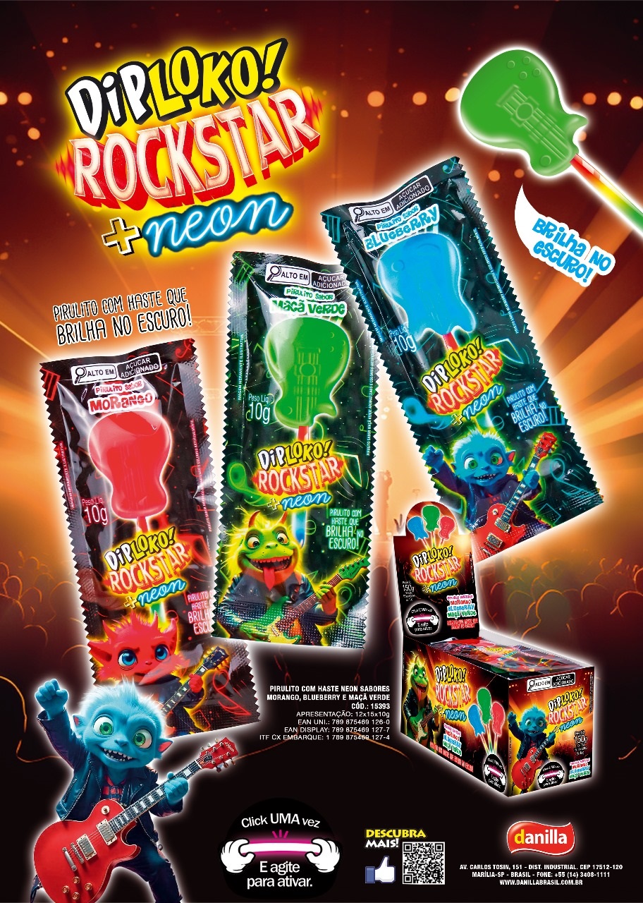 PIR DIP LOKO ROCKSTAR NEON SABORES 10G
