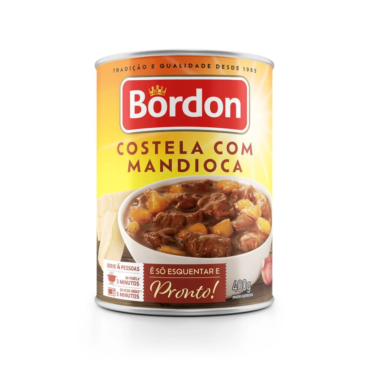 CARNE BOVINA BORDON COSTELA MANDIO  400G