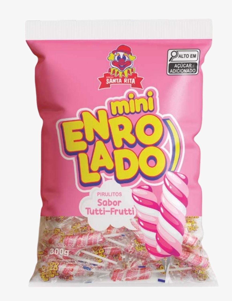 PIR DOCES SANTA RITA MINI ENROL ROS C/45