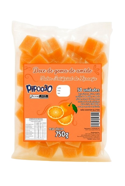 GELEIA PIPOCAO LARANJA 750G C/50