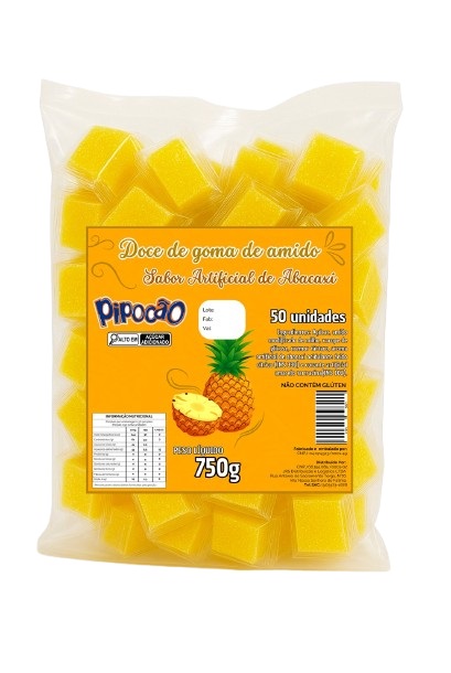 GELEIA PIPOCAO ABACAXI 750G C/50