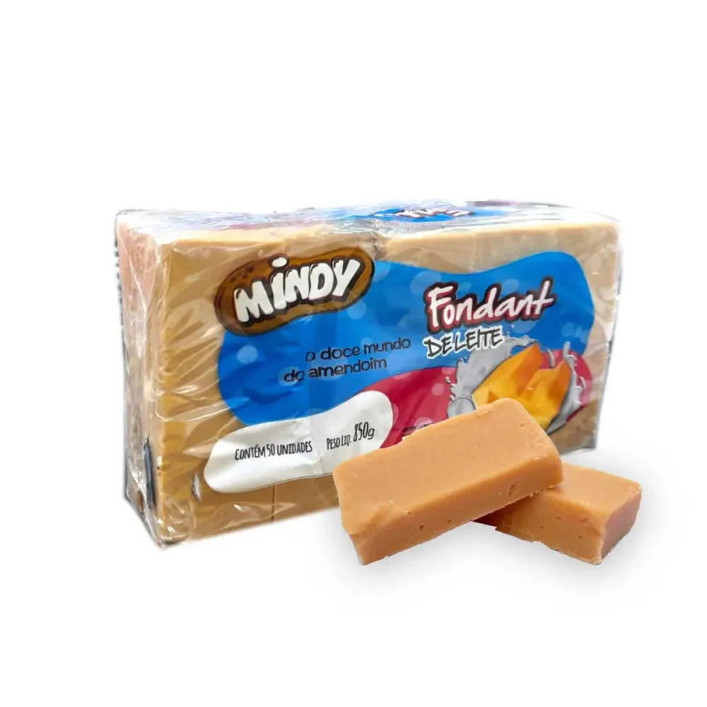 DOCE MINDY MINI FONDANT LEITE 500G C/20