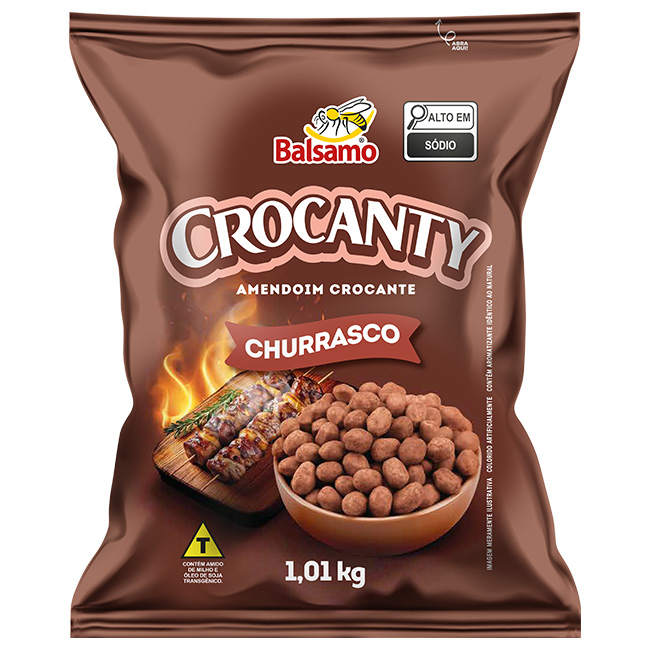 AMENDOIM BALSAMO CROC CHURRASCO 1,01KG