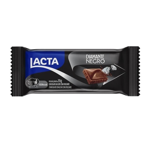 CHOC TABLETE LACTA DIAMANTE NEGRO 20G UN