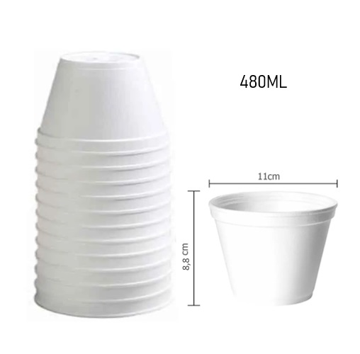 POTE ISOPOR TERMICO ULTRA 480ML C/25