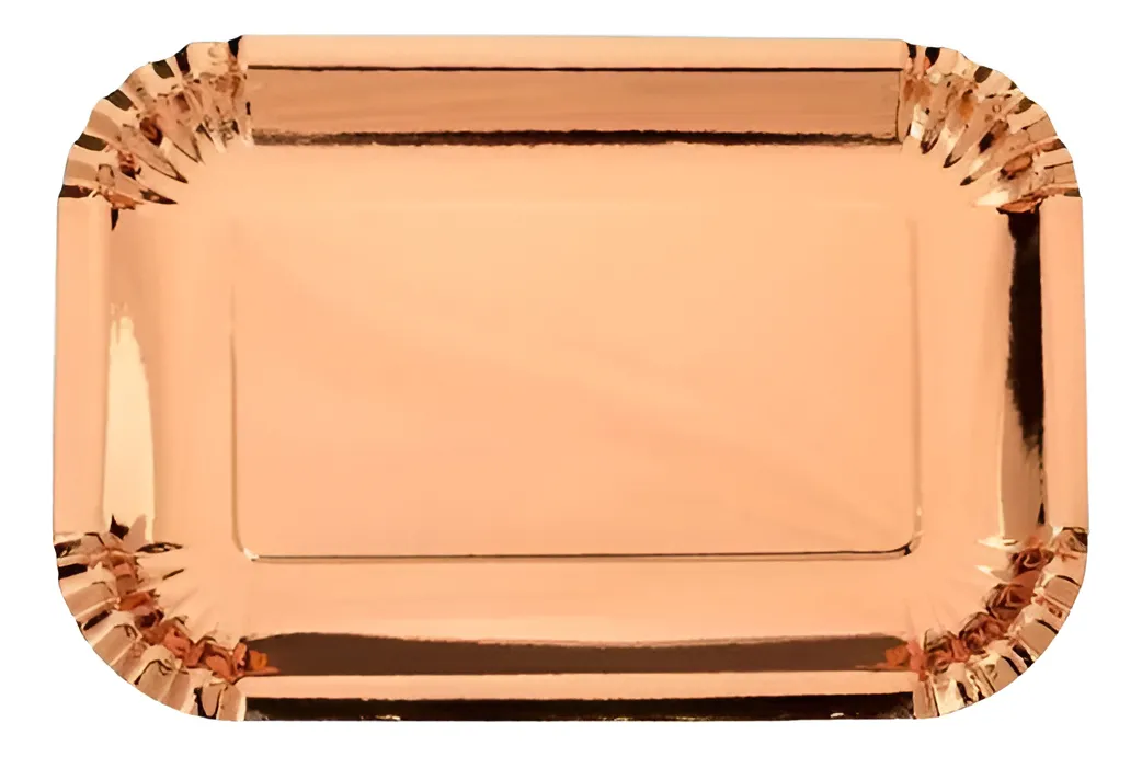 BANDEJA LAMINADA RET SILVER ROSE UN