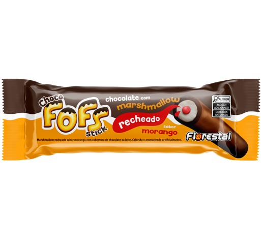 CHOC CHOCO FOFS MARSHMALLOW MORANGO 18G