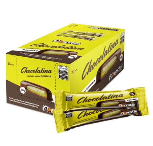 CHOCOLATINA FLORESTAL BANANA 10G