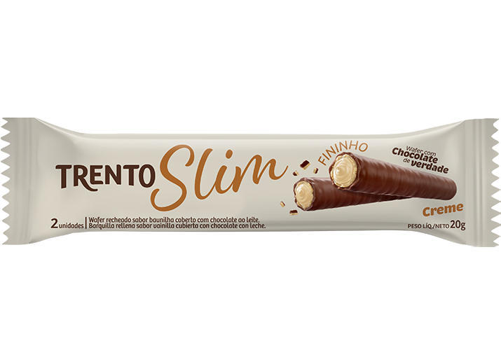 CHOC TRENTO SLIM 20G C/RECH CREME UN