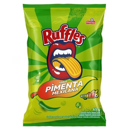 BATATA RUFLES PIMENTA MEXICANA 65G
