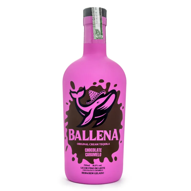 LICOR BALLENA TEQUILA COM CHOC CAR 750ML