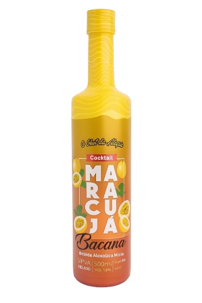 BEBIDA MARACUJA BACANA VD 500ML