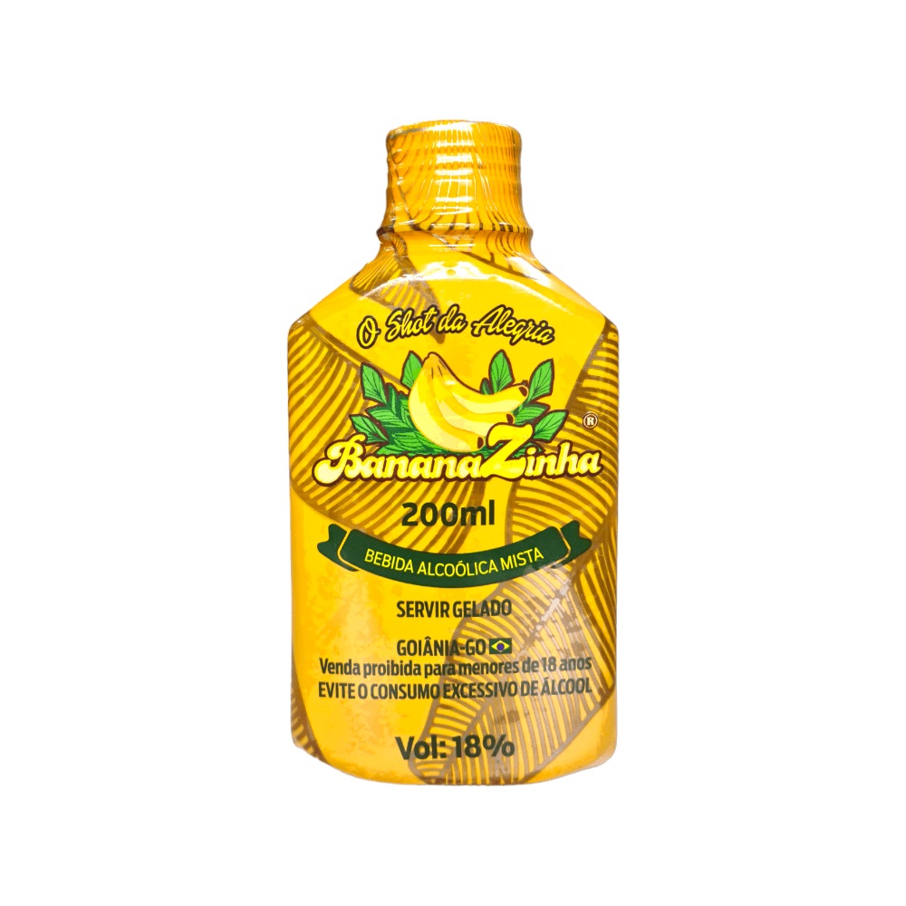 BEBIDA BANANAZINHA SHOT 200ML
