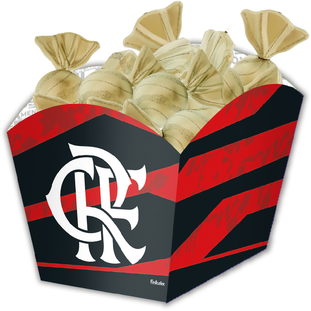 CACHEPO MEDIO FESTCOLOR FLAMENGO C/8