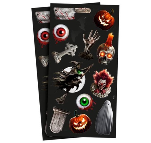 ADESIVO DECORATIVO REGINA HALLOWEEN