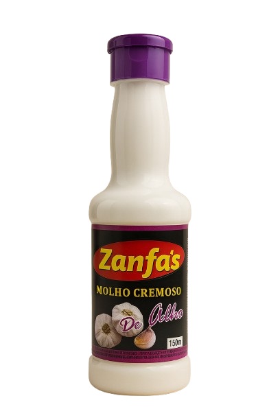 MOLHO ZANFAS CREMOSO ALHO 150ML