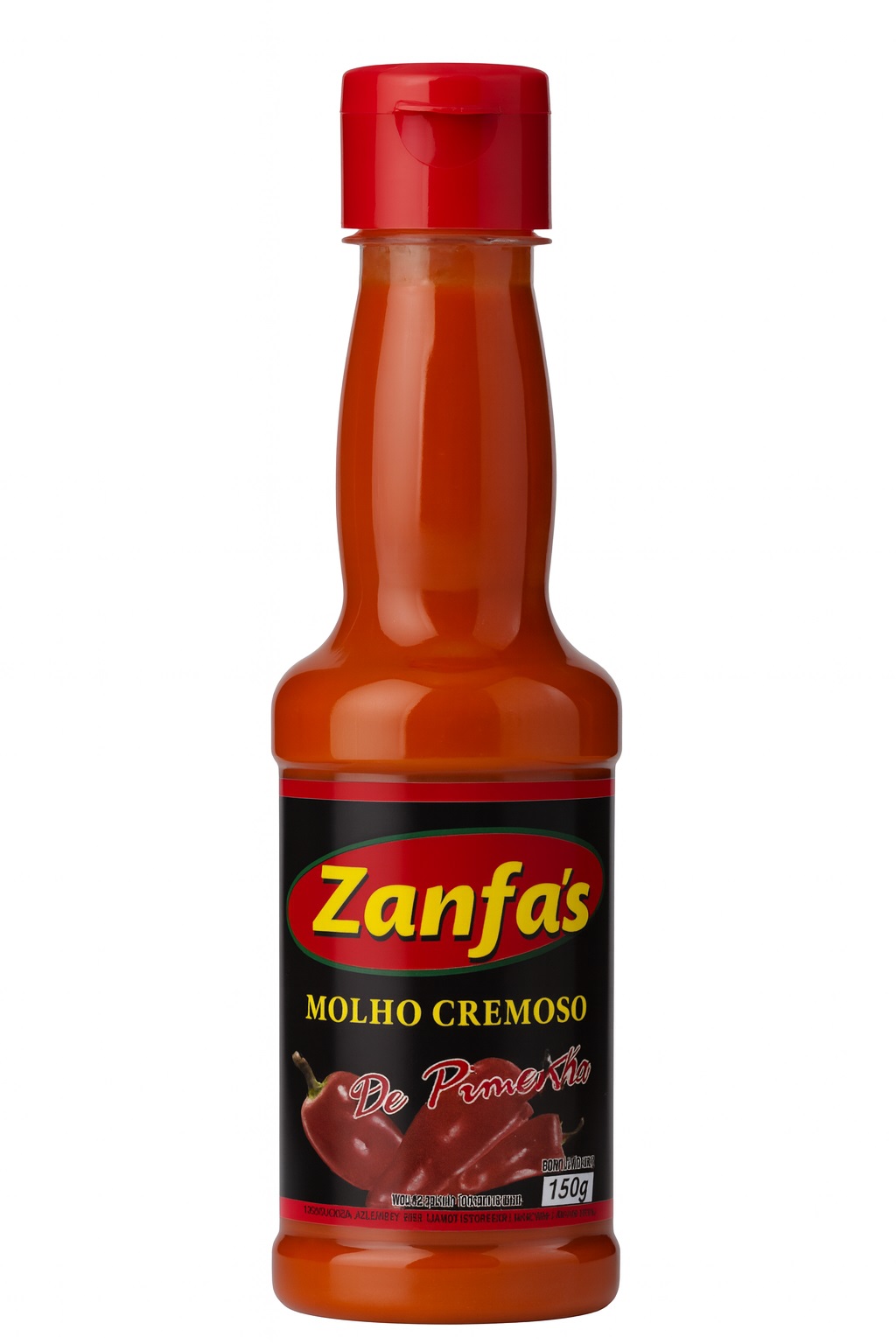 MOLHO ZANFAS CREMOSO PIMENTA 150ML